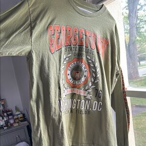 Georgetown State College Olive Green Men's Shirt